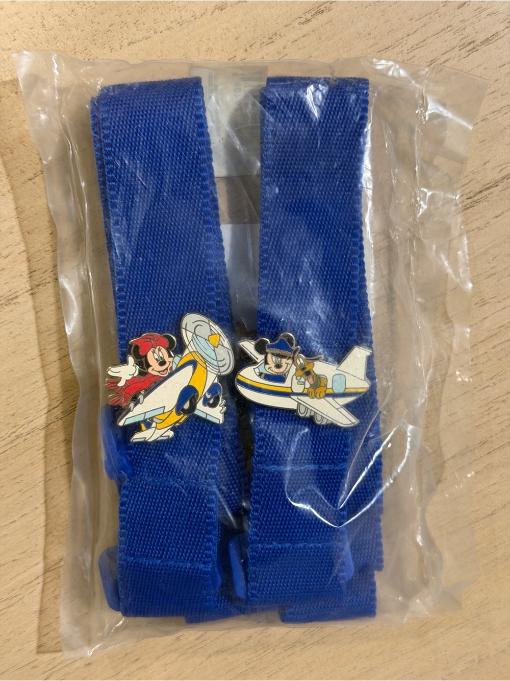 Rare Vintage Disney Travel Company Pin Trading Lanyard Set from 2000’s - NIP